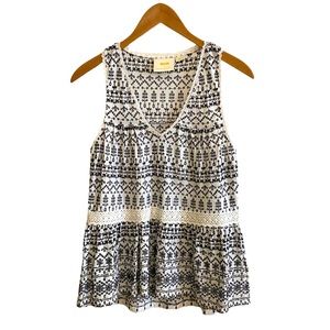 Anthropologie sleeveless tunic